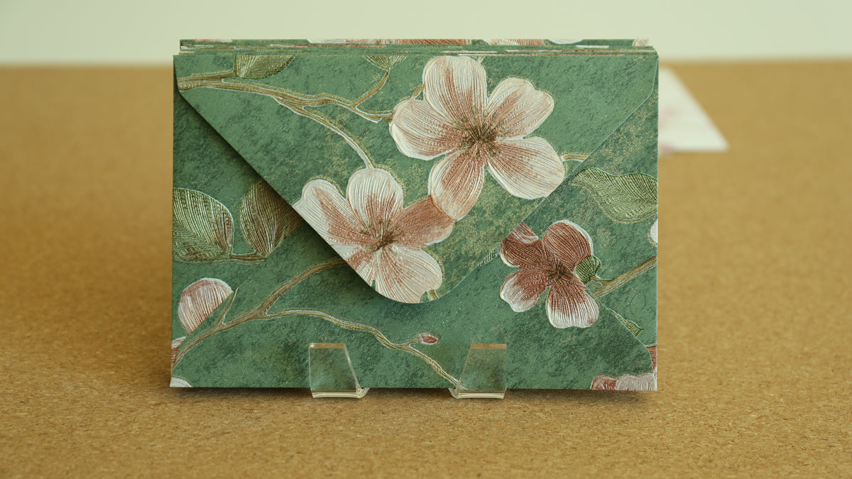 Floral Embossed Envelope 🌸 📮