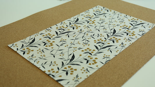 Bookbinding Cloth (FLORAL BRANCH)