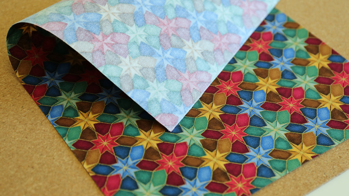Bookbinding Cloth (STARLIT GEOMETRY)