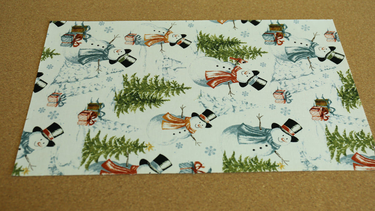 Bookbinding Cloth (SNOWMAN)