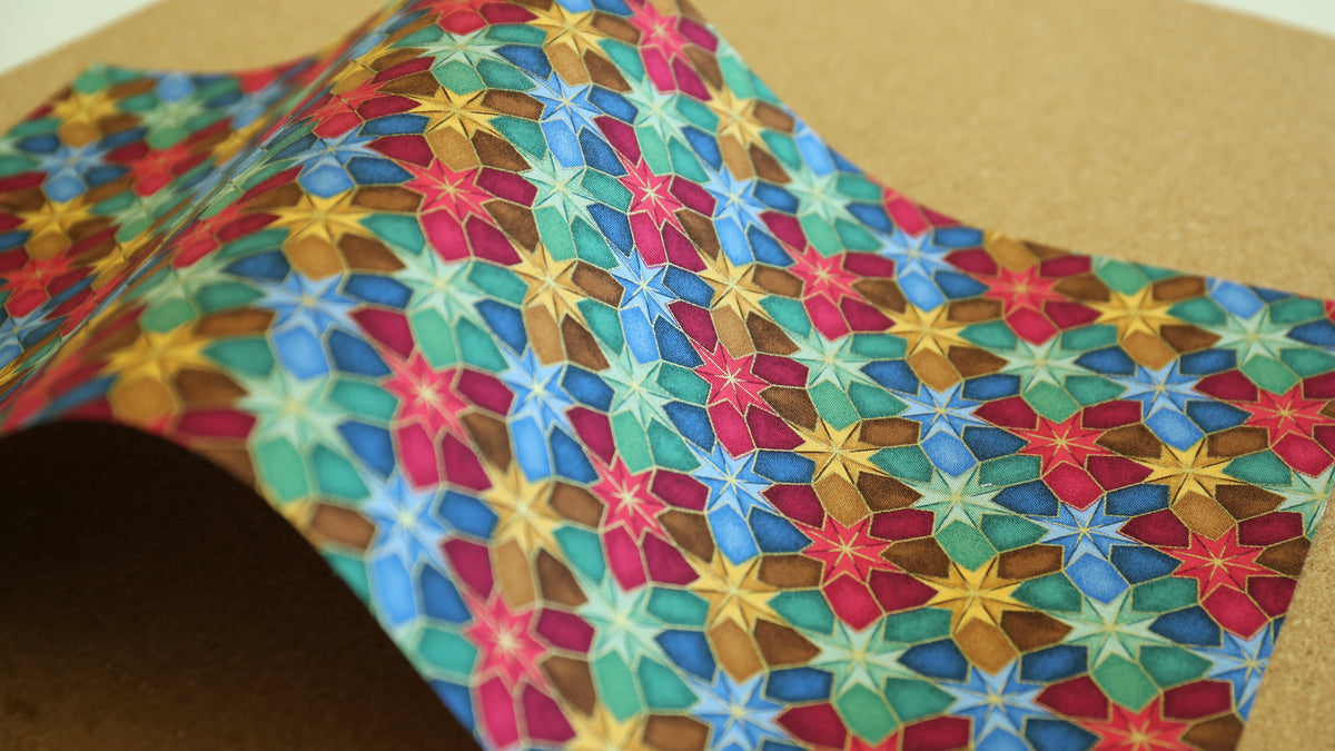 Bookbinding Cloth (STARLIT GEOMETRY)
