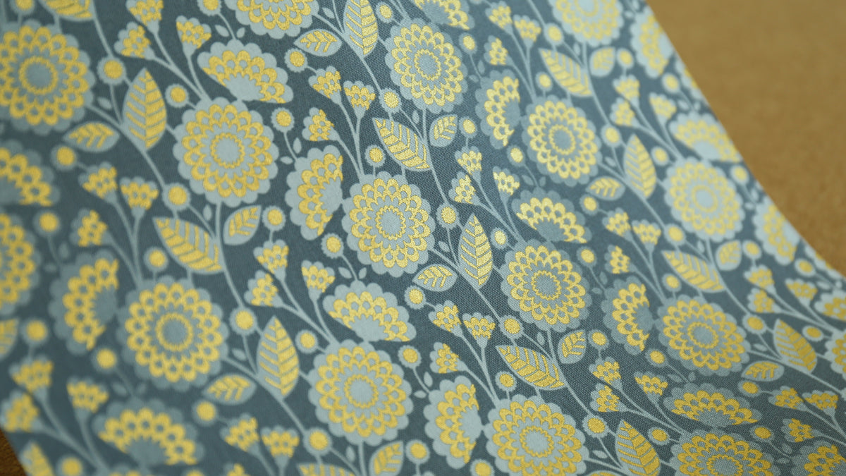 Bookbinding Cloth (GOLD FLOWER)