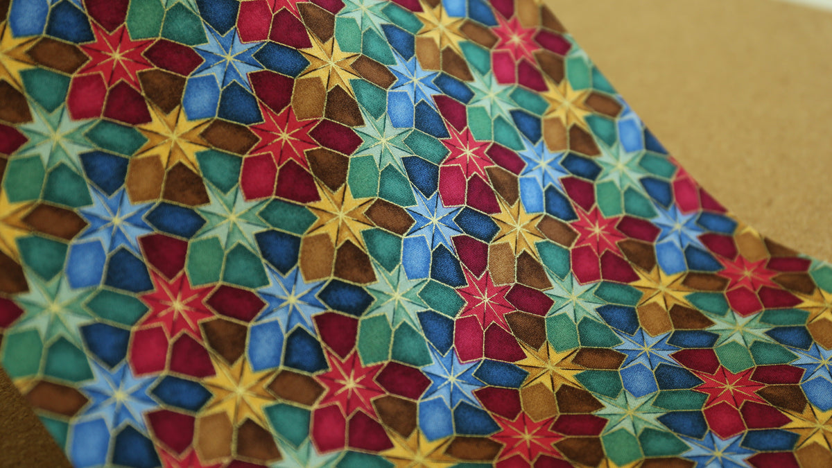 Bookbinding Cloth (STARLIT GEOMETRY)