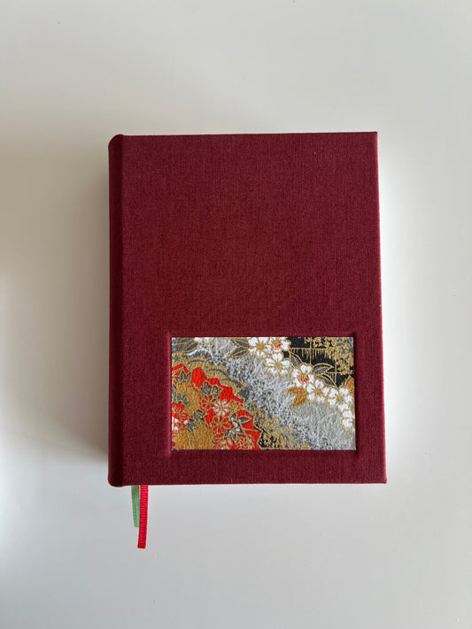 Red Rounded Spine Journal