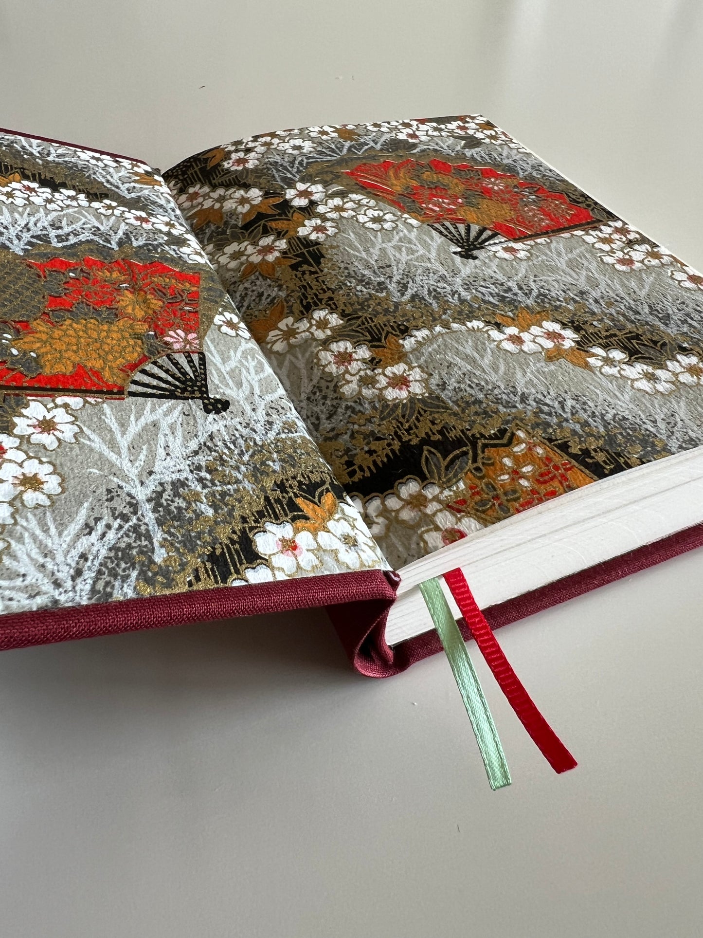 Red Rounded Spine Journal